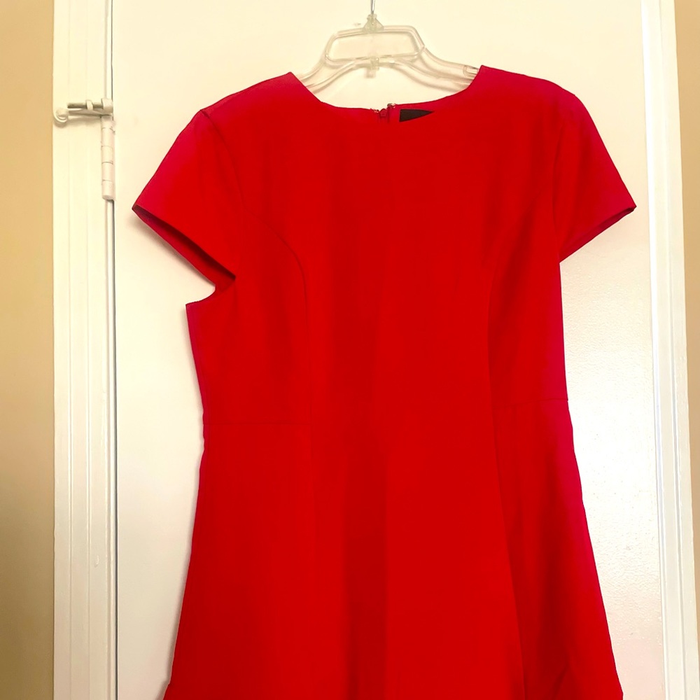 NWT, never worn, lined, Red Dress